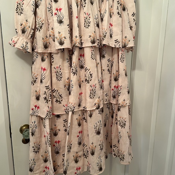 Meadows Floral Printed Tiered Dress - Picture 7 of 10